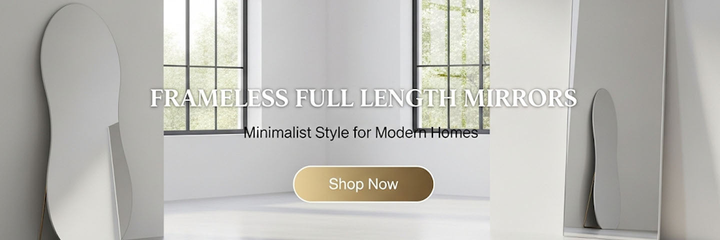 Frameless Mirrors