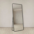 Decorhills Large Wide Full Length Mirror – 180x80cm Premium Aluminum Alloy Brushed Frame Standing & Wall-Mounted Mirror