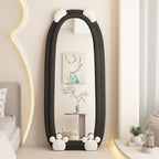 Decorhills Bear-Themed Full Length Mirror – Velvet Frame | Standing & Wall Mounted