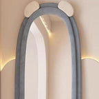 Decorhills Bear-Themed Full Length Mirror – Velvet Frame | Standing & Wall Mounted