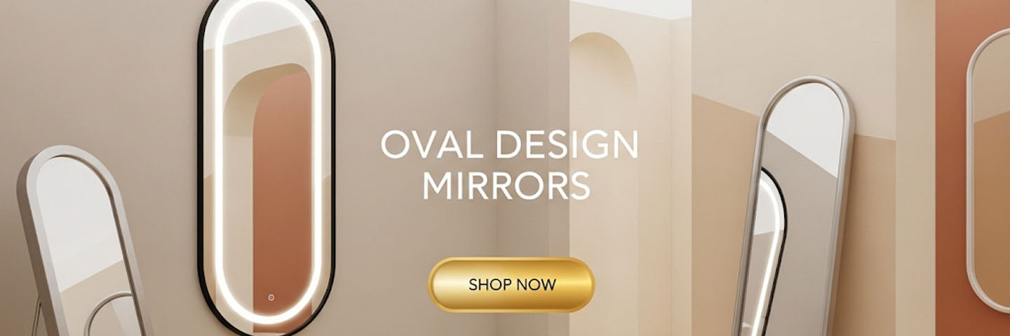 Oval Design Mirrors