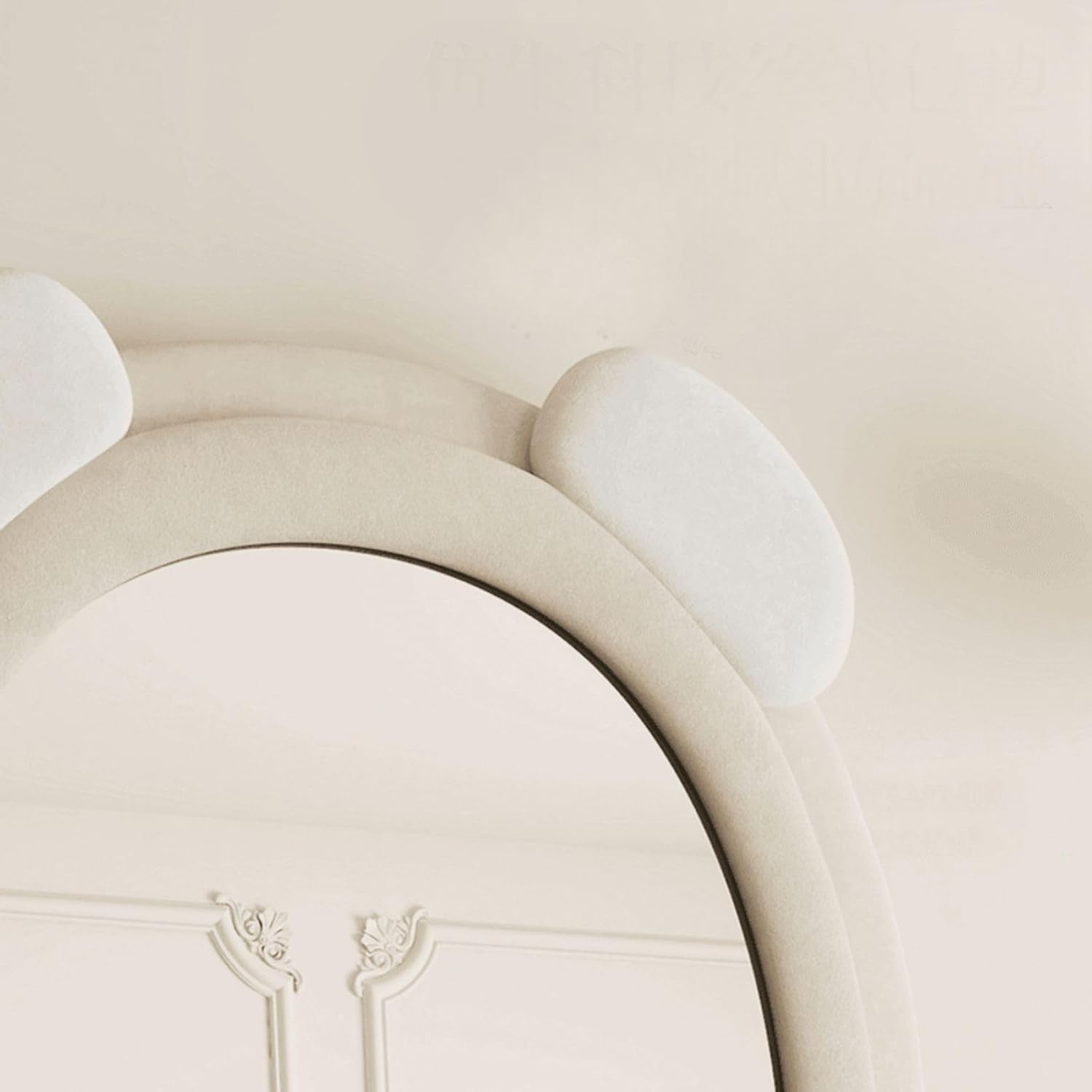 Decorhills Bear-Themed Full Length Mirror – Velvet Frame | Standing & Wall Mounted